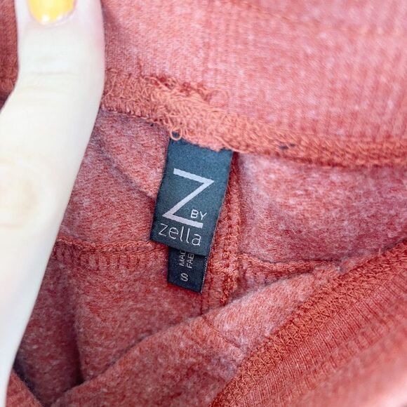 Z By Zella Orange Drawstring Jogger Sweatpants Small - Picture 2 of 8